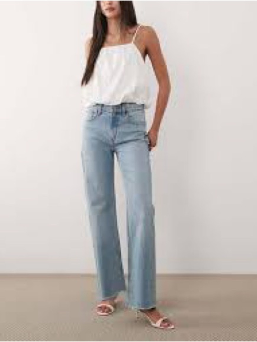 Abercrombie Light Blue High-Rise 90s Relaxed Women’s Jeans